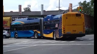 MTA: 2017 New Flyer XD60 Xcelsior Articulated Low Floor [6125] Bx22 bus