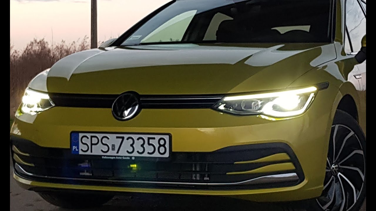 2020 Vw Golf 8 Led Test Swiatel Youtube