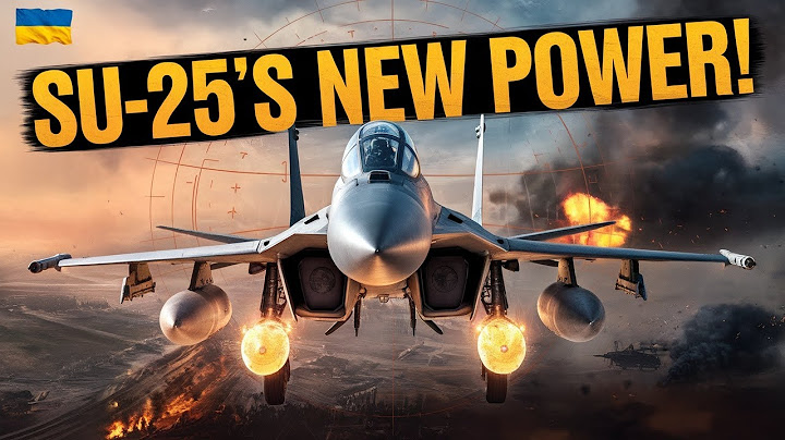 "Ukrainian Su-25 Armed with AASM Hammer Bombs Spotted in Action for the First Time!"