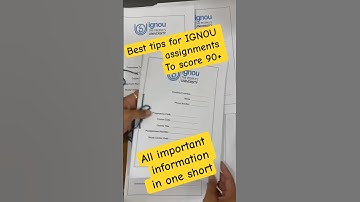 How to write IGNOU assignment 2025/ IGNOU assignment front page/#ignou#ignouassignment