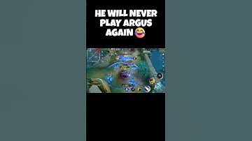 Argus Will NEVER Recall Again😂| MLBB Funny Short