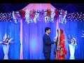 Muslim wedding reception highlight shaziya waseembangalore