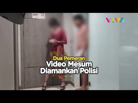 Dua Pemeran Video Mesum 'Kebaya Merah' Ditangkap Polisi, Ternyata