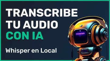 Como transcribir VOZ a TEXTO | gratis | Tutorial completo | Whisper IA