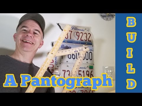 How to make a pantograph (enlarge an image)