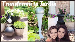 IDEAS economicas para DECORAR el JARDIN// manualidades faciles y rapidas