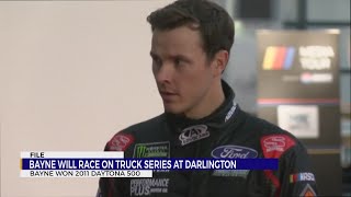 Trevor Bayne will race truck series at Darlington