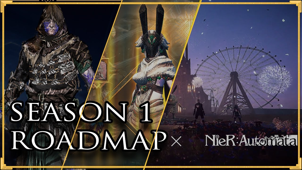 【Babylon's Fall】Season 1 Roadmap Breakdown! - New Weapons/Modes/Factions/Collaborations!