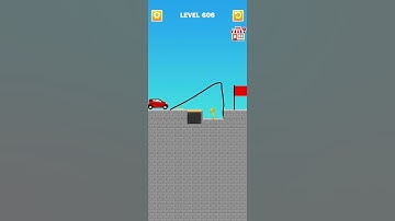 Draw Bridge puzzle level 606 #games #game #gameplay #gaming #shortvideo #draw #bridge #shorts #short