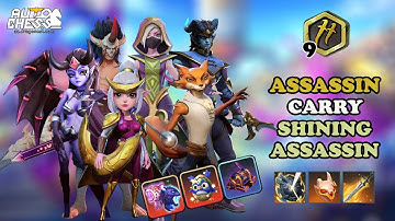 WATCH OUT YOUR BACK👀 - 9 ASSASSIN CARRY SHINING ASSASSIN FULL ITEM • AUTO CHESS
