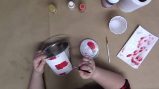 How to: Valentine Stencil Project - Buckets of Love