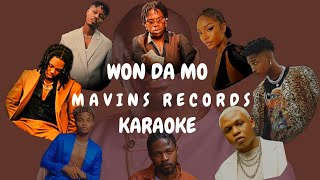 WON DA MO - MAVINS RECORDS (KARAOKE)