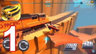 Stunt Car Extreme - Gameplay Walkthrough Part 1 All Levels 1-8 (Android, iOS) screenshot 1