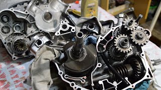 KFX 700 I Bruteforce crankcase disassembly in 5 min.