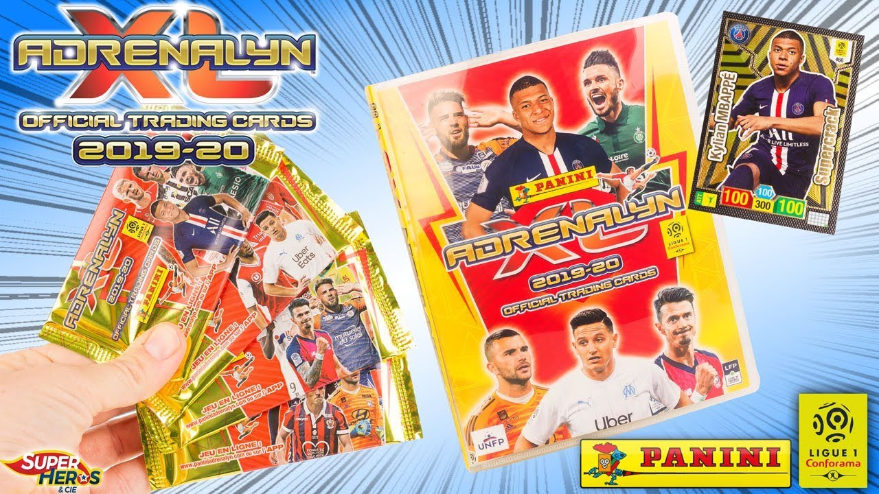 Carte foot football Panini Adrenalyn Saison 2019 2020 L1 France Invincible