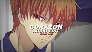 Corazón - Rarin Edit Audio
