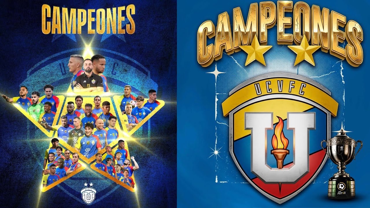 UCV FC CAMPEÓN 2025 DE LA LIGA FUTVE - YouTube