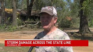 Severe storms damage homes in Mississippi - NBC 15 WPMI