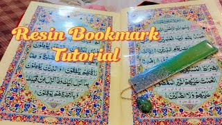 Resin for Beginners |Bookmark Tutorial|