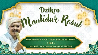 Live Dzikro Maulidur Rosul Bersama Majlis Sholawat Nariyah Indonesia Sni