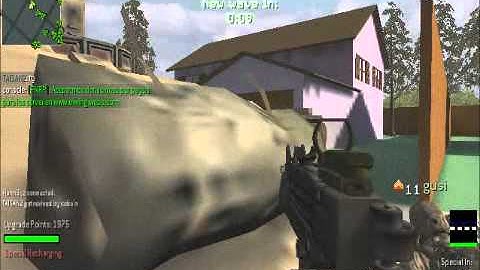 CoD 4: Reign Of The Undead: Simpsons Map: Gameplay: Part 1