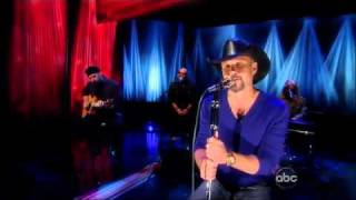 Tim McGraw Performs A Brand New Song On The View