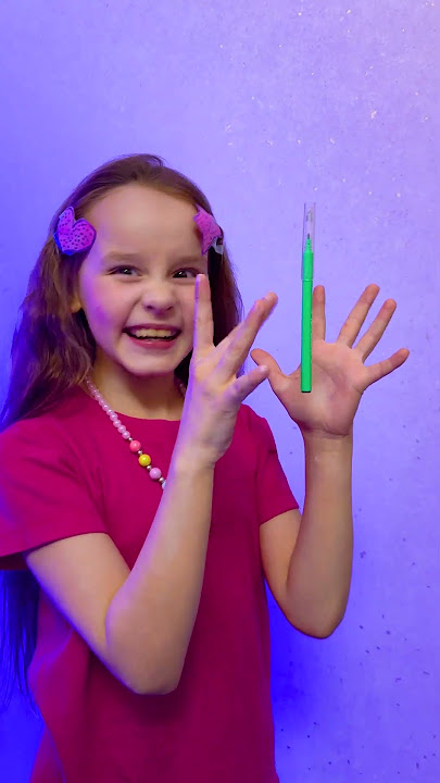 No Way! 🪄 Let's Learn How to Make a Pencil Magic Trick! #kidsvideo #learning