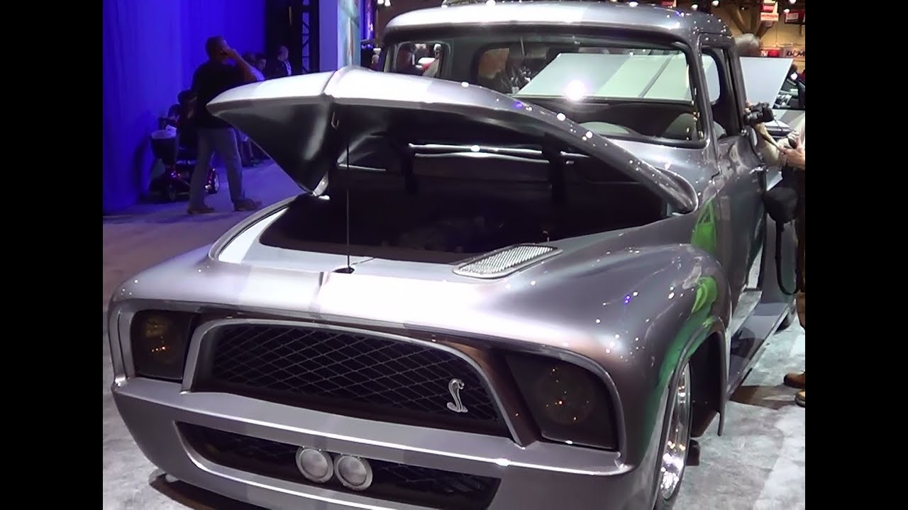 1956 F100 "Snakebit" SEMA 2013 - YouTube