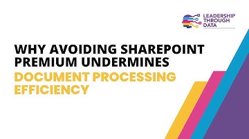 Why avoiding SharePoint Premium undermines document processing efficiency
