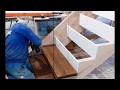 Montarea unei scari din lemn de fag