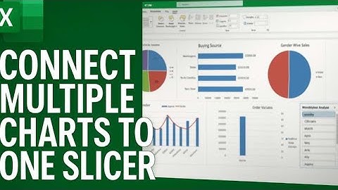 Connect Multiple Charts to One Slicer in Excel Dashboard | Quick 2-Min Tutorial