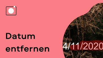 Wie Sie das DATUM oder die BESCHRIFTUNG ENTFERNEN | NEW Movavi Picverse (Tutorial 2021)