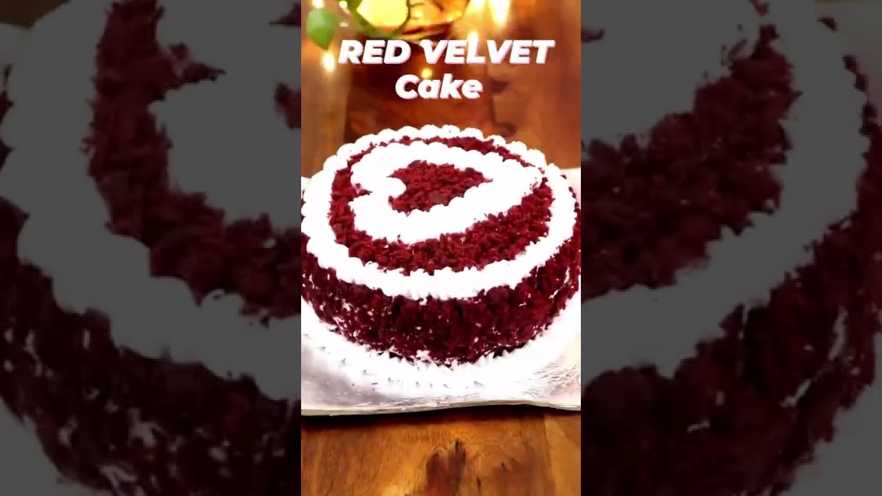 EGGLESS RED VELVET BENTO CAKE - Bake with Shivesh