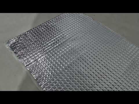 Виброизоляция автомобильная Base с фольгой (75х47см) Base 1,3 мм, видео 1
