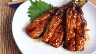 How to make Sardine Kabayaki ＆ Unagi sauce / Kabayaki eel sauce.(Recipe) Instead of eel.