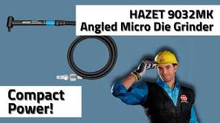 ⚙️ HAZET 9032MK Angled Micro Die Grinder – Compact Power! 2025