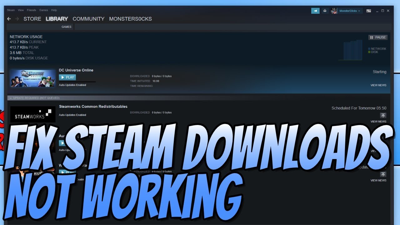 What To Do If Your Steam Game Won't Download Or Load 