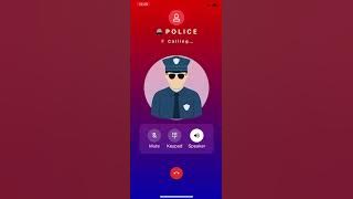 Fake police call for kids 👮‍♀️👮‍♀️