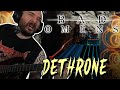 HEAVIEST BAD OMENS SONG? - Dethrone | Guitar Cover (Rocksmith)