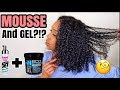 MOUSSE AND GEL WASH AND GO... | THE DOUX AND ECO STYLER GEL | SIGH....