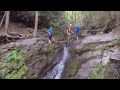 Waterfall rappelling with northeast mountain guiding