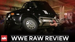 WWE RAW January 15 2018 Review Braun Strowman Destroys Raw After Getting Fired Sportskeeda