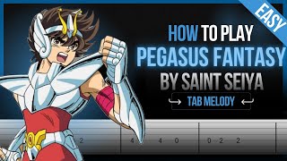 PDF Sample Pegasus Fantasy - Sant Seiya guitar tab & chords by TabMasterStrings.