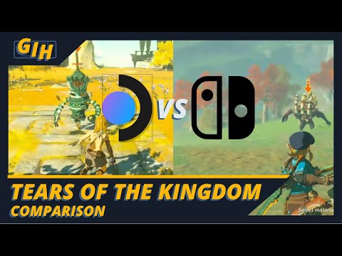 Tears Of The Kingdom Nintendo Switch Vs The Steam Deck