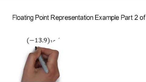 Floating Point Representation Example Part 2 of 2