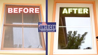 Removing Old Wood Window & Installing Vinyl Replacement Window (Step By Step)