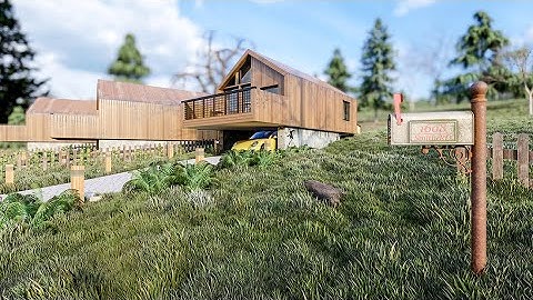 Lumion 10 - Animation / Forest Cabin