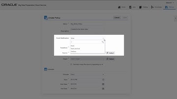 Oracle Big Data Preparation Cloud Service: Creating Policies