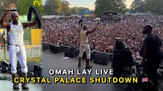 Omah Lay Live LONDON Joins Davido for WITH YOU at Crystal Palace Bowl For OBO Friends Concert