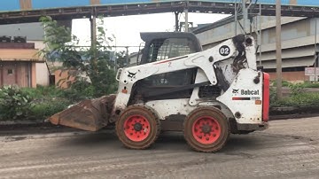 Bobcat Working || Steer Skid Loader || NMDC Steel Plant || Nagarnar #automobile